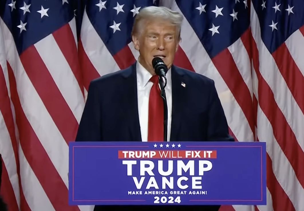 Donald Trump declares victory in 2024 election as he addresses the nation